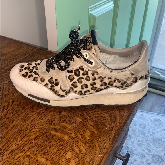 Golden Goose Starland Joggers in Leopard ASO Taylor Swift - Women’s size 37 (7) - Picture 15 of 16